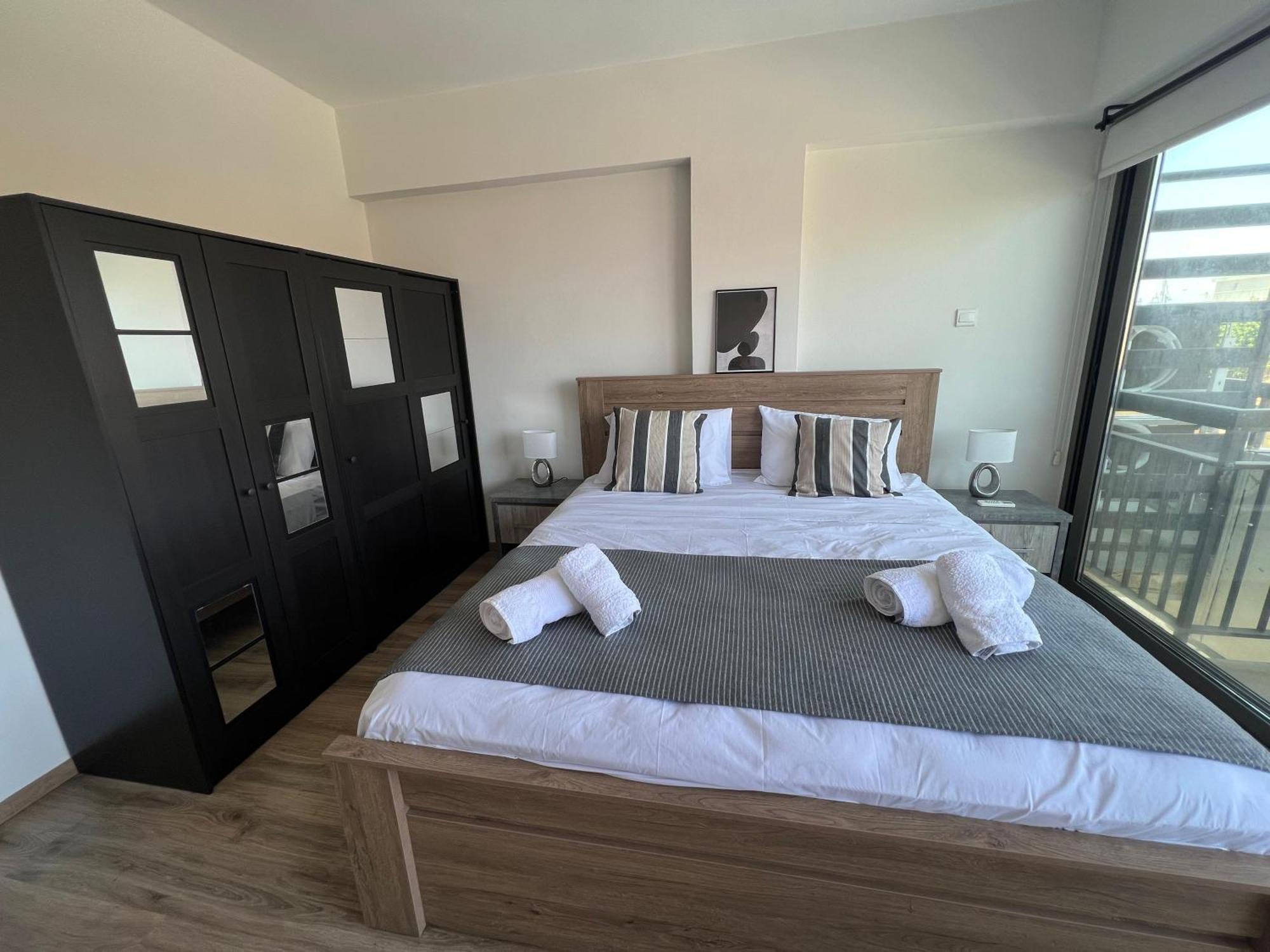 Azul Sea View Apartment Larnaca Bagian luar foto