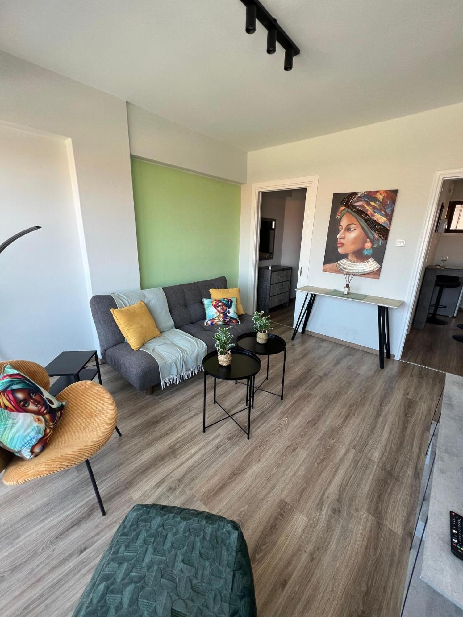 Azul Sea View Apartment Larnaca Bagian luar foto